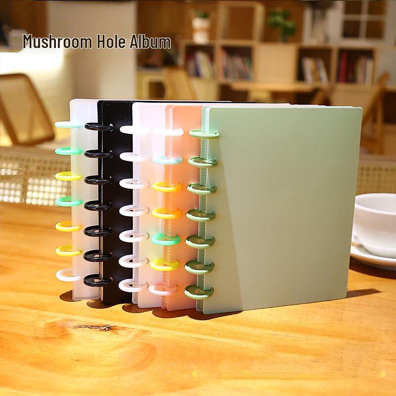 Deou Starlight Mushroom Hole Loose-Leaf Card Album