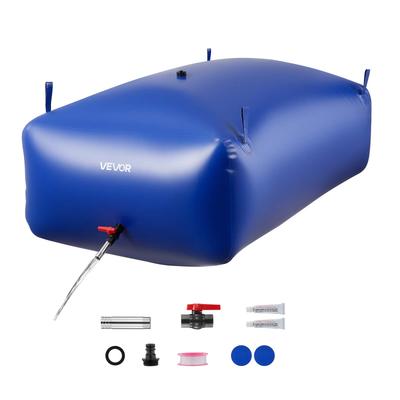 VEVOR Water Storage Bladder 1000L Large Capacity Water Bag, Portable & Collapsible Soft Waters Container