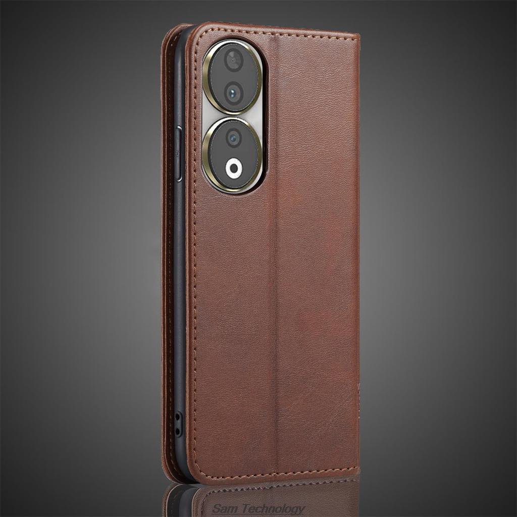 Magnetic Attraction Leather Case for Huawei Honor 90 REA-NX9 REA-AN00 Holster Flip Cover Case Honor90 Wallet Bags Fundas Coque
