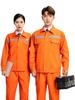 Men's Long Sleeve Workwear Set with Reflective Strips for Electricians and Auto Repair