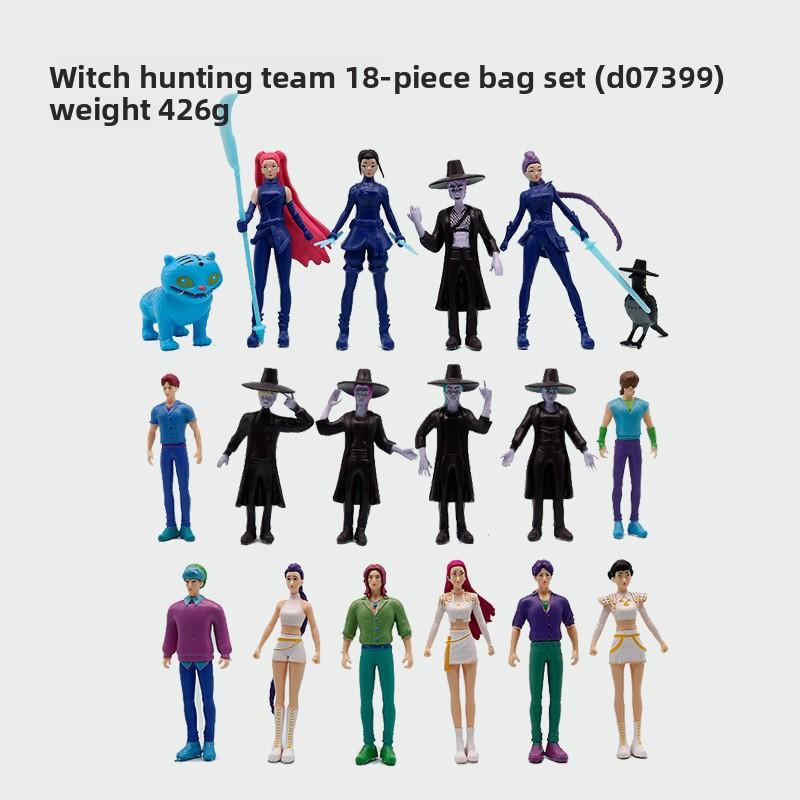 K-Pop New Demon Hunter Girl Group Men's Group Figure Model Blind Box Tide Play Doll Ornament