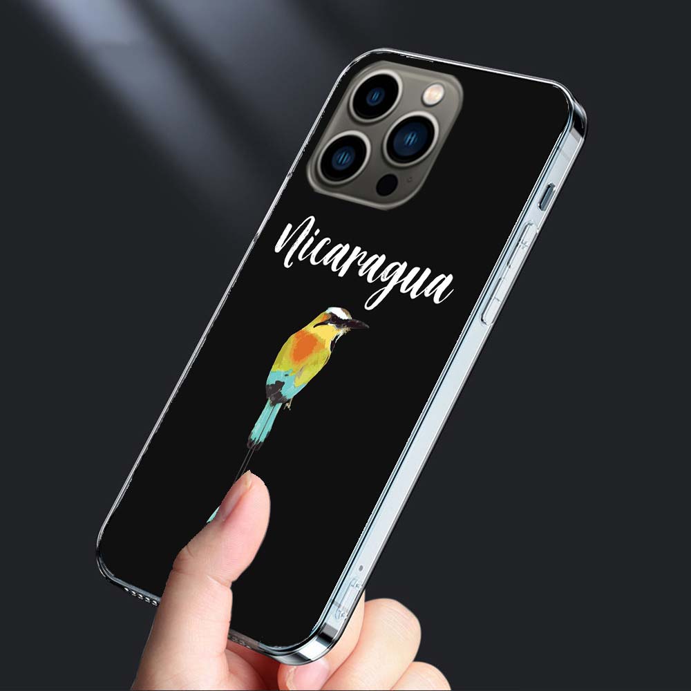 

Nicaragua Flag Phone Case For Iphone 16 15+ Pro Max 17 Air Capa 14 Plus 16E 13 Pro 12 Mini 11 Cover Shell C iPhone 14 Pro Max