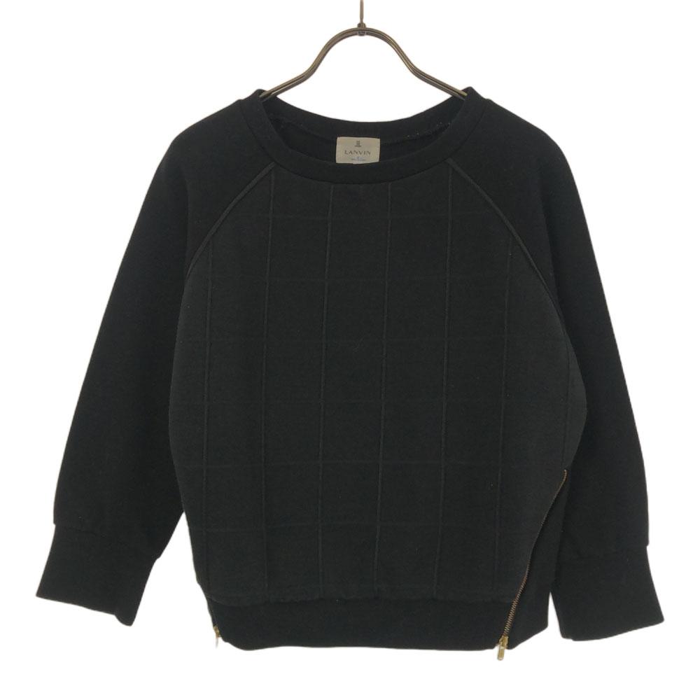 

LANVIN en Bleu made in Japan Grid pattern Long sleeve Short length trainer Women Used