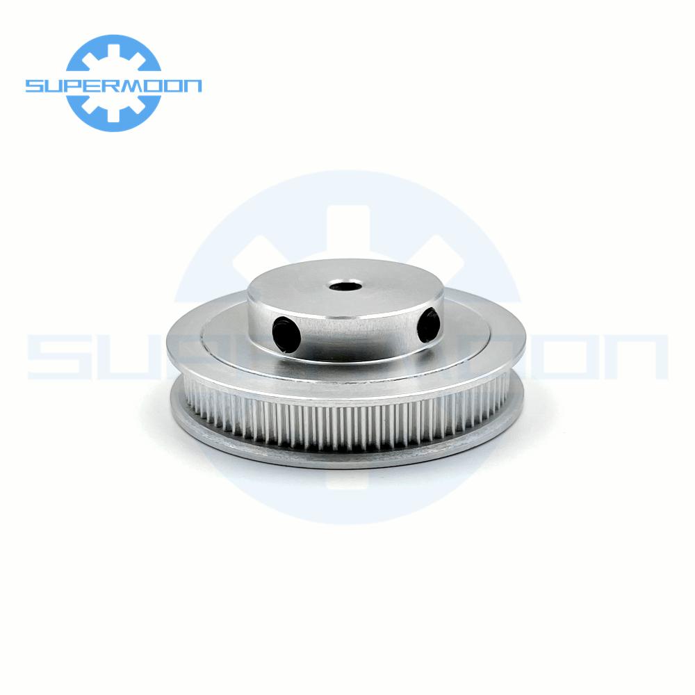2GT 60 teeth Timing Pulley Bore 5-15mm Belt width 6/10/15mm GT2 Aluminum Alloy Pulley Transmission Components 3D Printer Parts