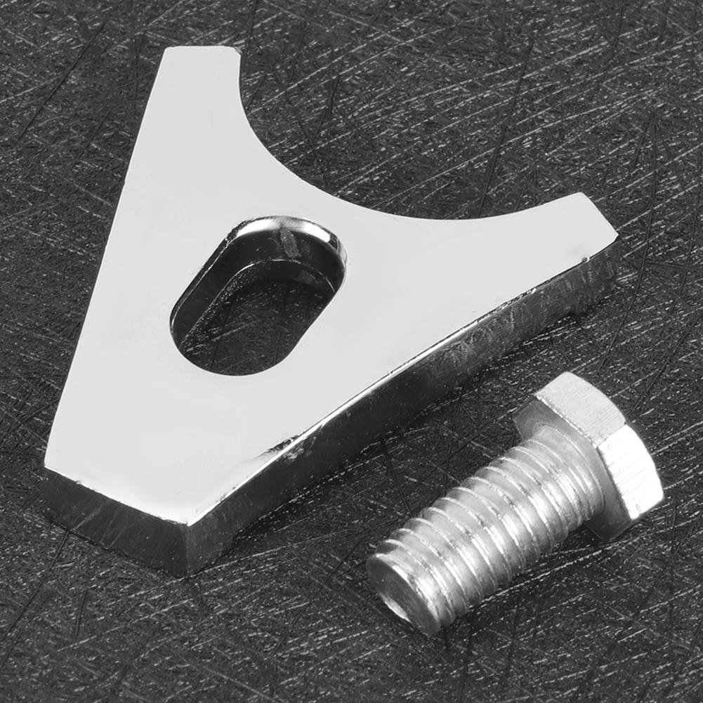 Car Distributor Clamp Hold Down Distributor Clamp Chrome Steel Hold Down SBC BBC for Chevy V8 V6 Hold Down Clamp