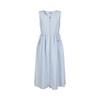 JUZI Annakou Lyocell Drawstring Sleeveless Dress
