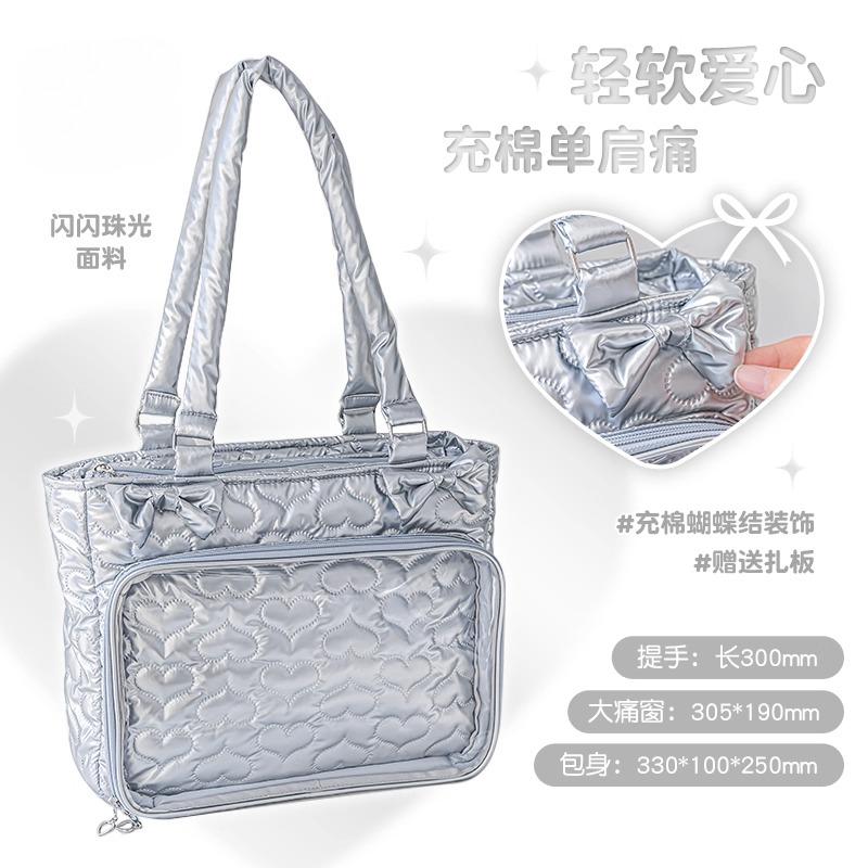 Beautiful Large Capacity Ita Bag Underarm Sac Femme Transparent Bolsos De Mujer Shoulder Bags for Woman Practical Bolso