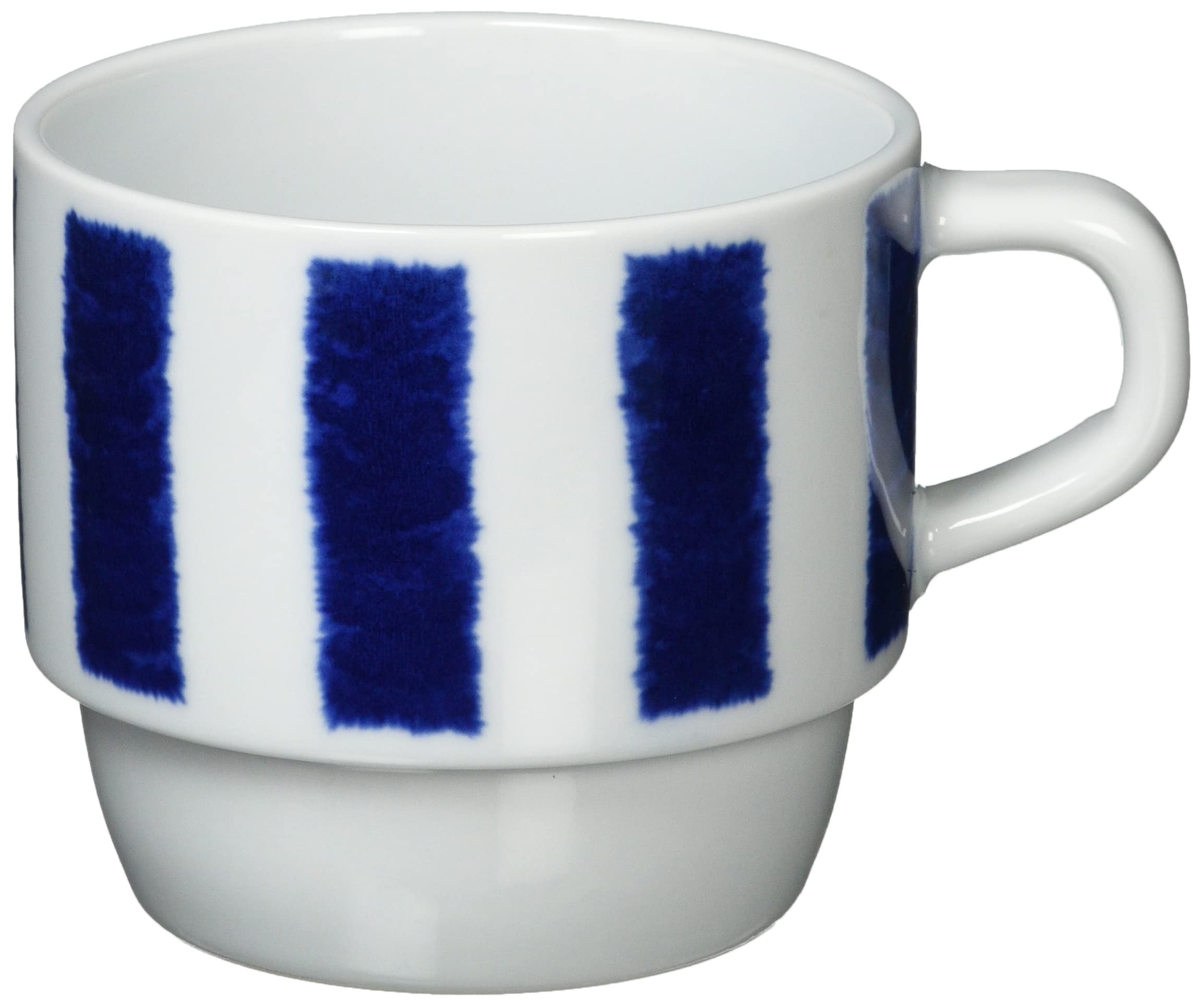 

Saikaitoki Hasami Ware Indigo Aidama Stacking Mug Aizome Tokusa 32544 білий