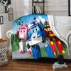 1pc Robotic Heroes Action flannel Blanket for Super Soft Cute Comfort Blanket for Travel Bedding Couch Sofa Blanket Y73061