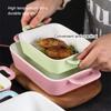 High Temperature Calcination Bread Pans Safe And Healthy Bread Plate For Microwave Oven Loaf Pans