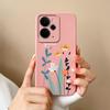 Pouzdro pro Oppo Realme Narzo 10 30 60 P3 C75x A5 Pro 14 14T 14X Luxusní pouzdra na telefon s květinovým potiskem Vysoce kvalitní nárazuvzdorný silikonový kryt pro Oppo