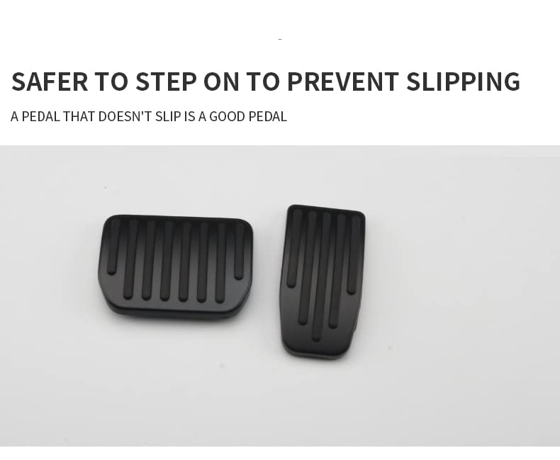 FOR T-esla Model3 y Model 3 Y 2021 2022 Pedal Pad Cover Accessories Aluminum