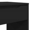 Desk Black 100 X 50 X 78 Cm Particleboard
