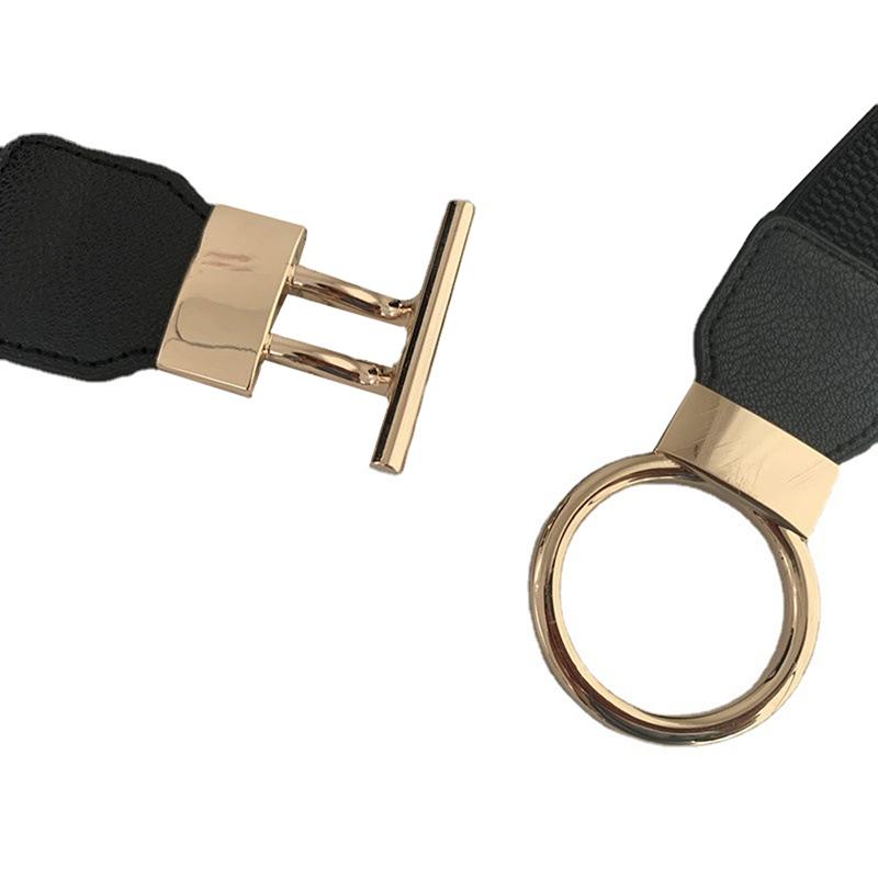 Paski do sukienki dla kobiet Talia Elastyczna ozdoba Płaszcz Sweter Party Belt