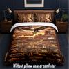 American Patriotic Theme Custom Text Or Name 3Pcs Bedding Set,1 Flat Sheet & 2 Pillowcases Personalized Home Bedding