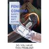 Vibrator Penis Sleeve Horse Dildo Reusable Condom Cock Ring Dildos Delay Penis Extender Dick Enlarger Sexy Toys For Men Sex