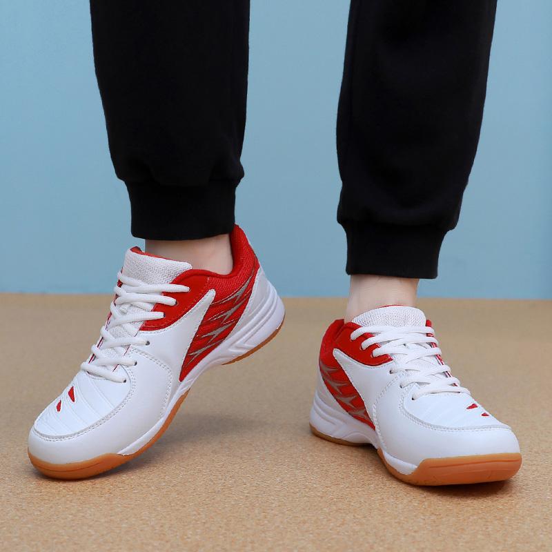 Volleyball Shoes Men's Badminton Shoes Women's Table Tennis Shoes Non-Slip Training Shoes Sports Shoes Tendon Couple Tennis Shoes