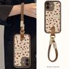 Luxury Rose Flower Strap 16 Phone Cases for iPhone 13 11 14 15 Plus 12 16 Pro Max X XR XS 15pro MAX Case Silicone Lanyard Cover