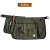 Multi-pocket Half Bib Gardening Garden Hair Stylist Woodworking Short Apron Tool Storage Waist
