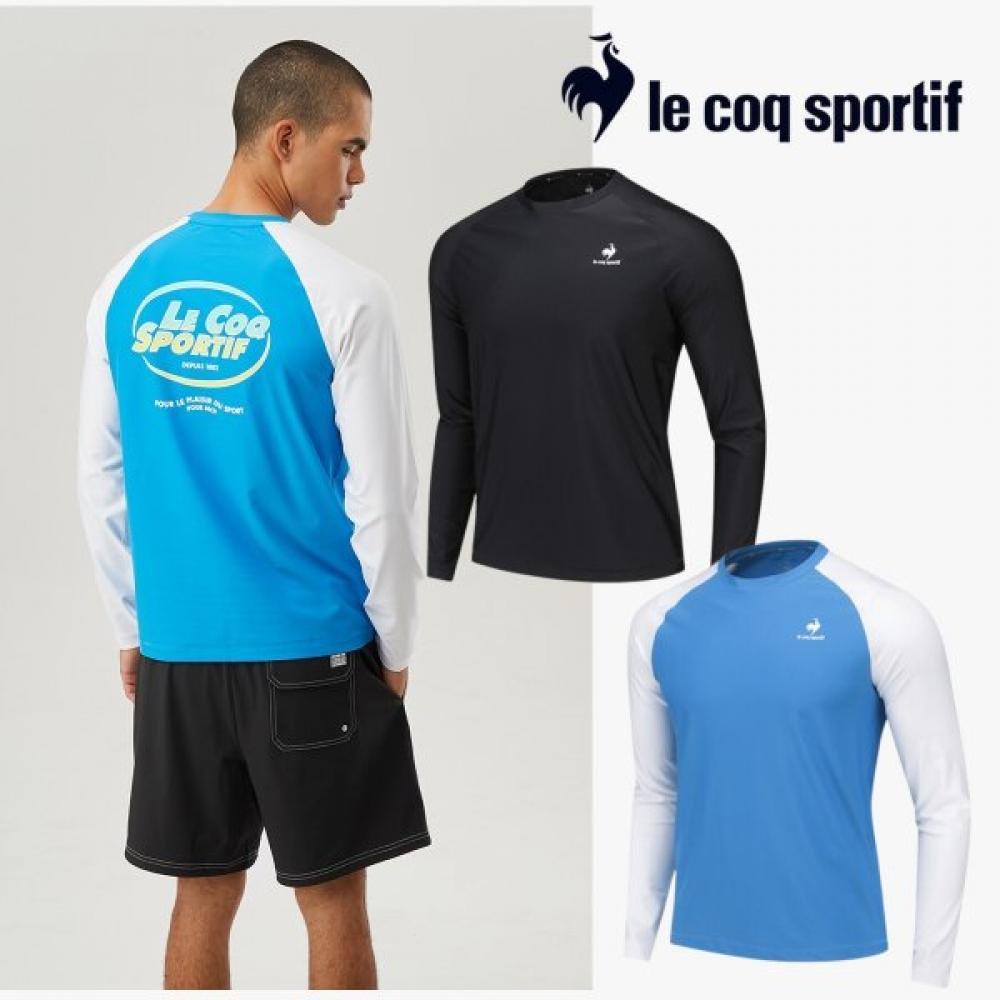 

Le Coq Sportif Long sLeeve Rash Guard Unisex Qp223srl52 BLK black/90 female M