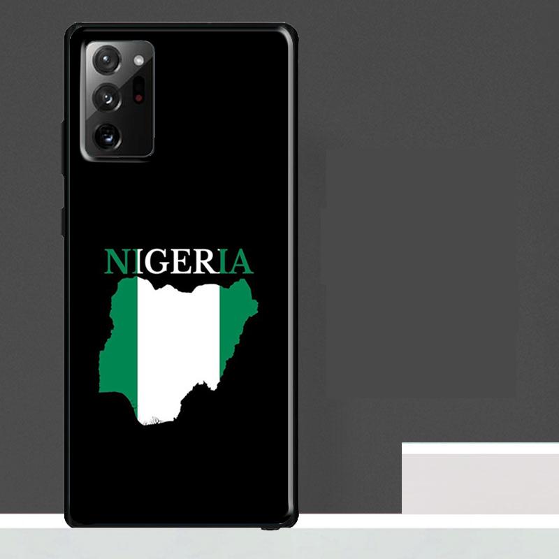 Nigerian flag Case For Samsung Galaxy S25 S24 S23 Ultra S9 S10 S20 S21 S22 Plus S23 FE S25 FE Phone Cover