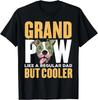 Grand Paw Like a Regular Dad But Cooler Pitbull Dog Gift Unisex T-Shirt