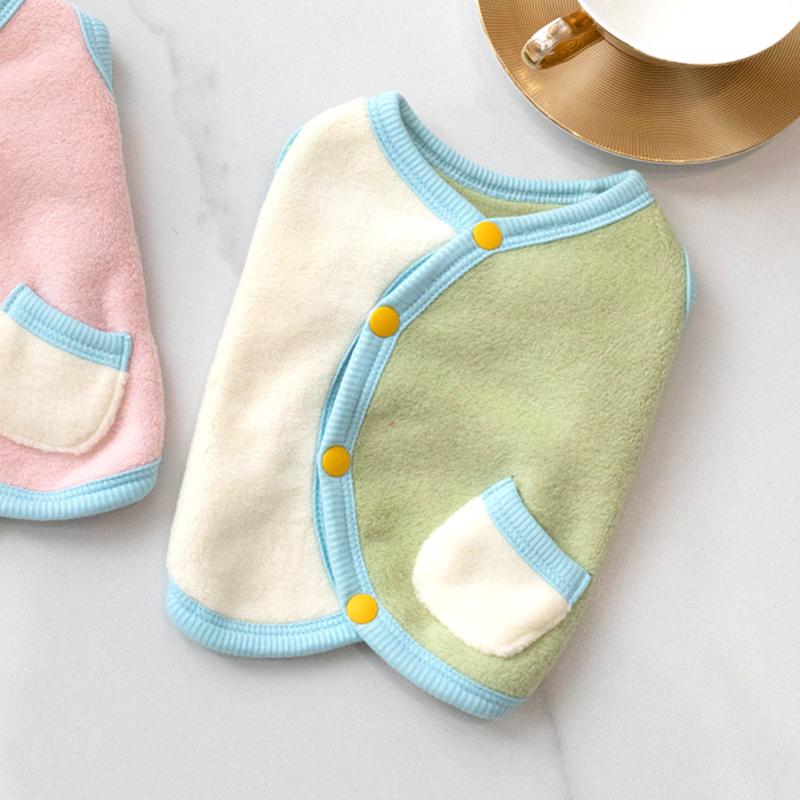 

Cute Dog Vest Cat Coat Puppy Small Dog Costume Yorkie Pomeranian Shih Tzu Maltese Poodle Bichon Schnauzer Clothes Pet Clothing XXS зелёный
