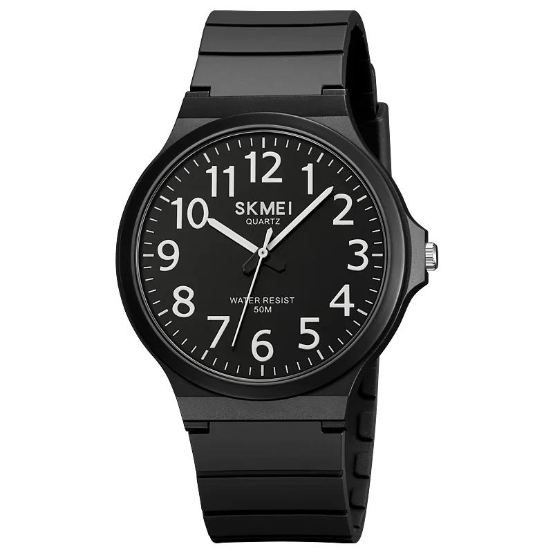 Skmei 2108 Quartz Wristwatches Mens New Simple TPU Strap 3Bar Waterproof Watch For Male Time Clock Reloj Hombre for Fashion Men