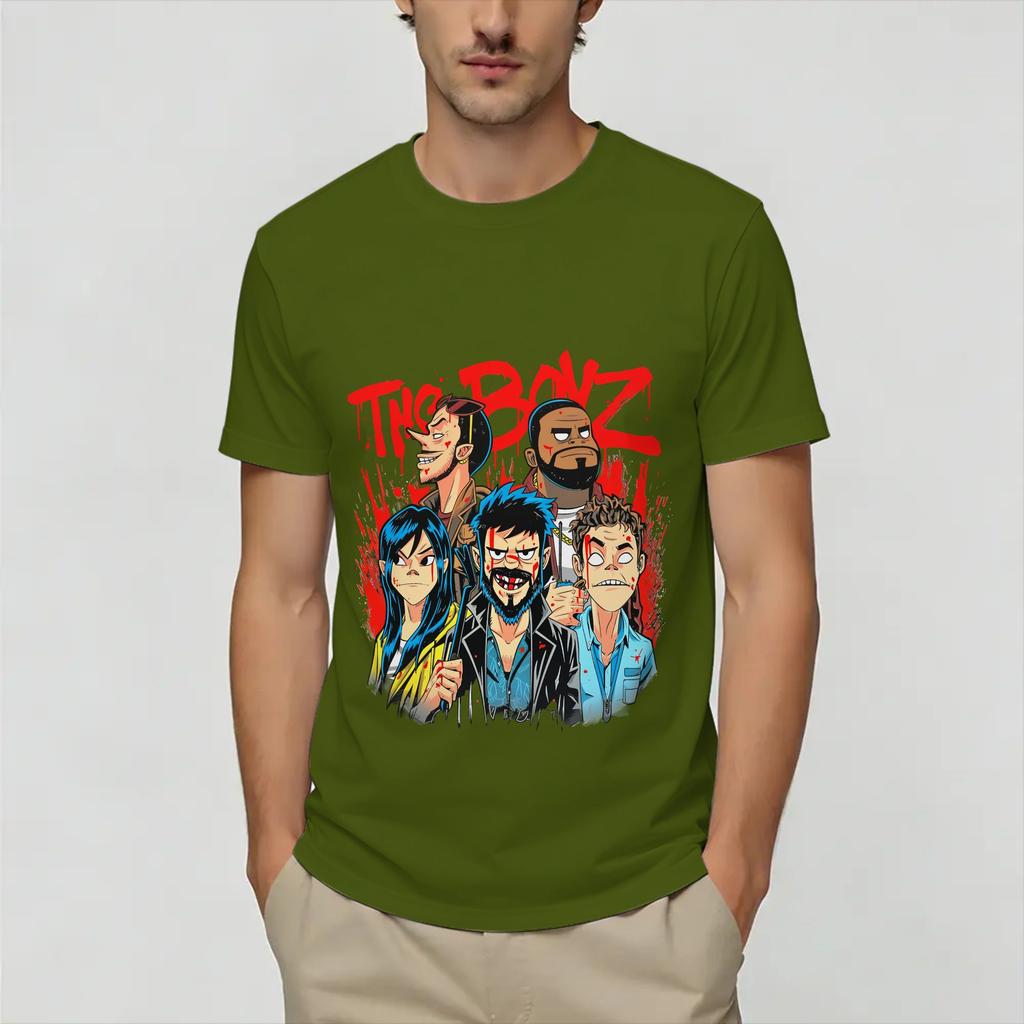 The Boys Meme T Shirt Unisexs Cotton Funny TShirt Crew Neck Tees Short Sleeve Tops Plus Size