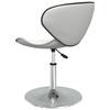 Vidaxl Dining Chairs, 4 Pcs, White, Upholstered In Faux Leather