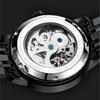 New Men's Hollowed Out High-End Fully Automatic Trend Steel Mechanical Watch