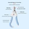 Universal Pet Nail Clippers & Trimmer Set with Safety Lock & Diamond Nail File for Cats and Dogs