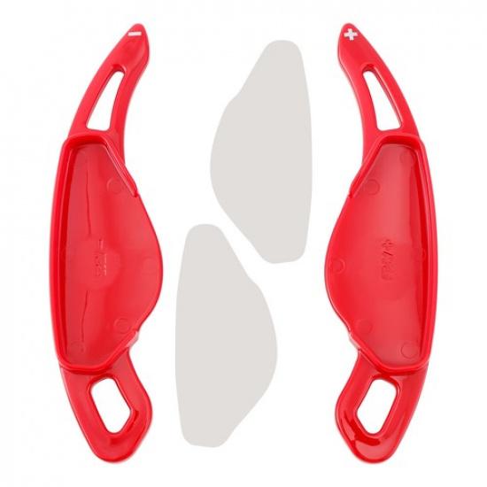 Steering Wheel Paddle Shifter Extension For Range Rover Jaguar Red