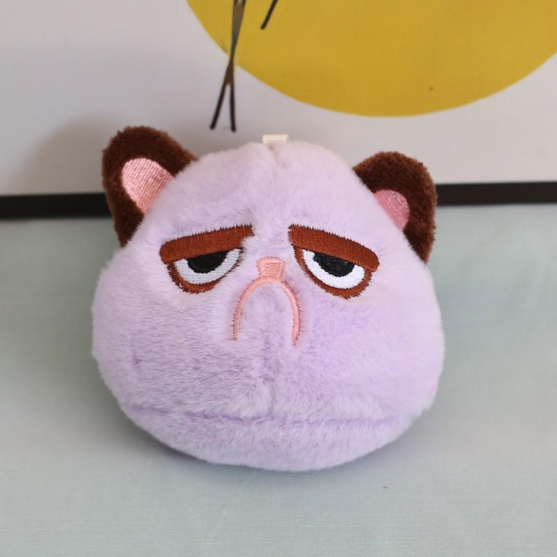 Creative Cartoon Cute Kitten with Bad Personality Cat Ornaments Plush Toy Doll Pendant Doll