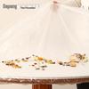 Thick Waterproof Disposable Tablecloth - Rectangular/Round Plastic Film for Large Tables