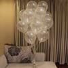 5/10/12/18/36 Inch Clear Balloons Round Helium Globals DIY Latex Balloons  Birthday Party Supplies