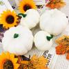 Simulation Foam Pumpkin Model: Halloween Decoration & Photography Display Prop