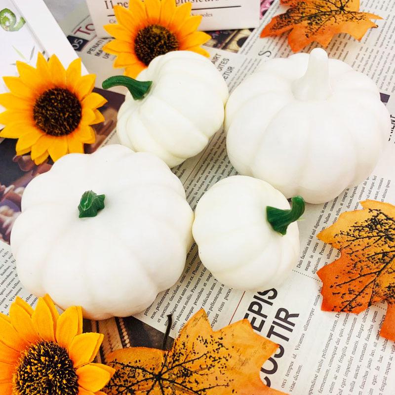 Simulation Foam Pumpkin Model: Halloween Decoration & Photography Display Prop