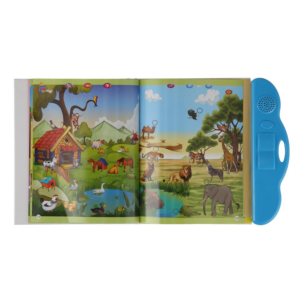 Electronic Sound Book Russian Learning Interactive Sound Book Educational Toy for Kids