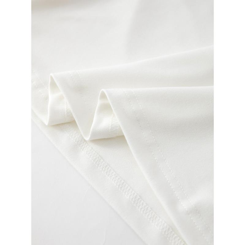 European Size Women's Exquisite Printed T-Shirt - Summer Women's Wear, Fashionable Prints, Breathable Comfort, Suitable for Fall/Summer Daily Wear