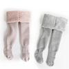 2Pairs/set Children's Tights for Girls Winter Thick Casual Cotton Toddler Baby Girl Pantyhose Snow Keep Warm Kids Tight 0-8Years