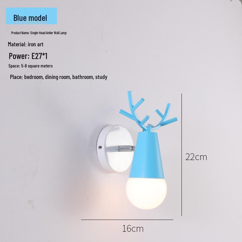 Modern Nordic Wall Lamp: Stylish Lighting for Bedroom, Living Room, Bar, or Staircase