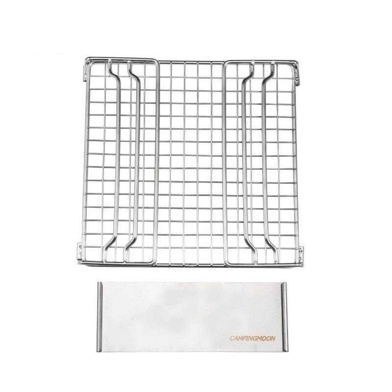 MINI siatka do grillowania ze stali nierdzewnej na zewnątrz stojak z siatki do grillowania