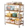 Beifu Multi-layer Carbon Steel Kitchen Storage Rack