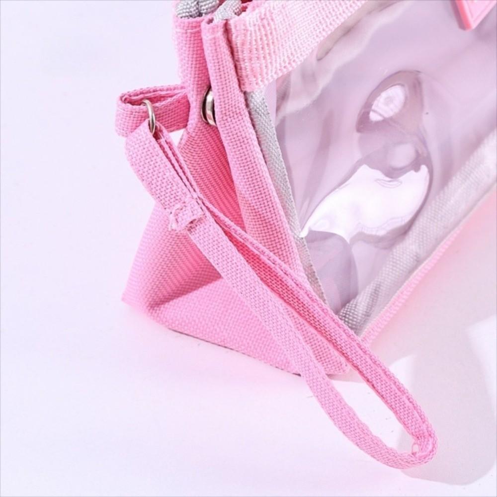 Transparent Pencil Bag Large Capacity Storage Bag Multifunctional Zipper Pen Bag Students