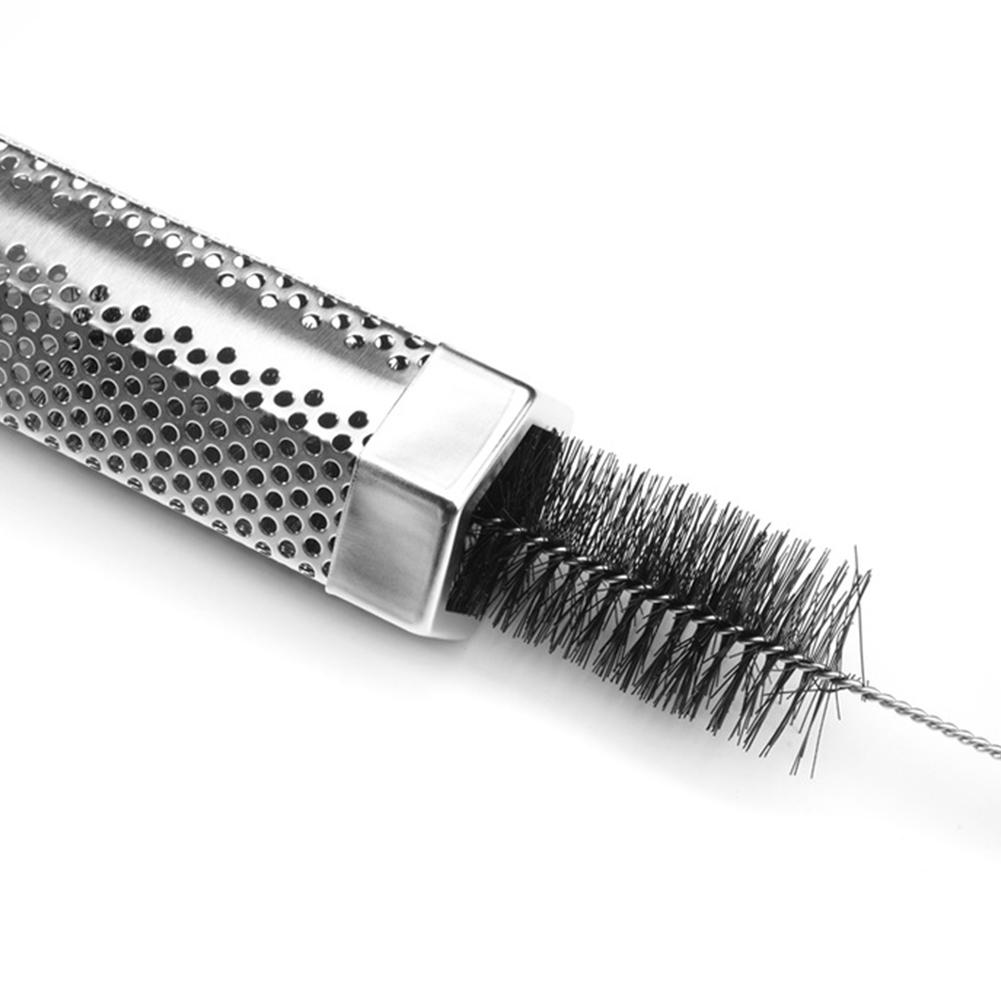 Grilled Meat Chicken Smoker Tube Refillable Wood Chip Cold Hot Smoking Tube for BBQ Camping