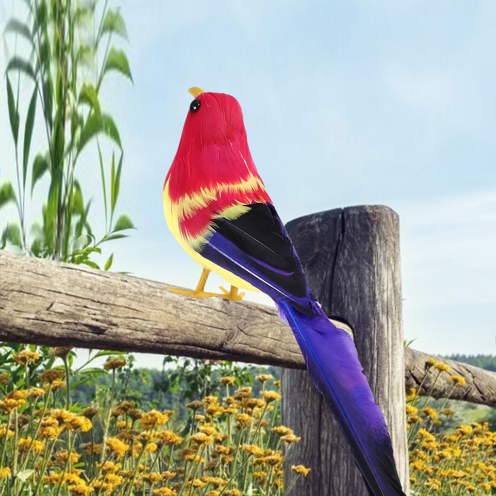 High Simulated Foam Landscape Animal Bird Lawn Figurine Handcrafted Garden Decoration