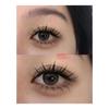 Mogugu - Set mit 5 Paar: Voluminöse Crisscross-Falsche Wimpern