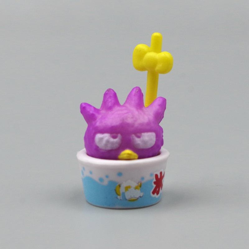 

Adorable My Melody Kuromi Ice Cream Spaceship Stitch Figure DIY Patch Material Scene Decoration Plaything Collector Presents
