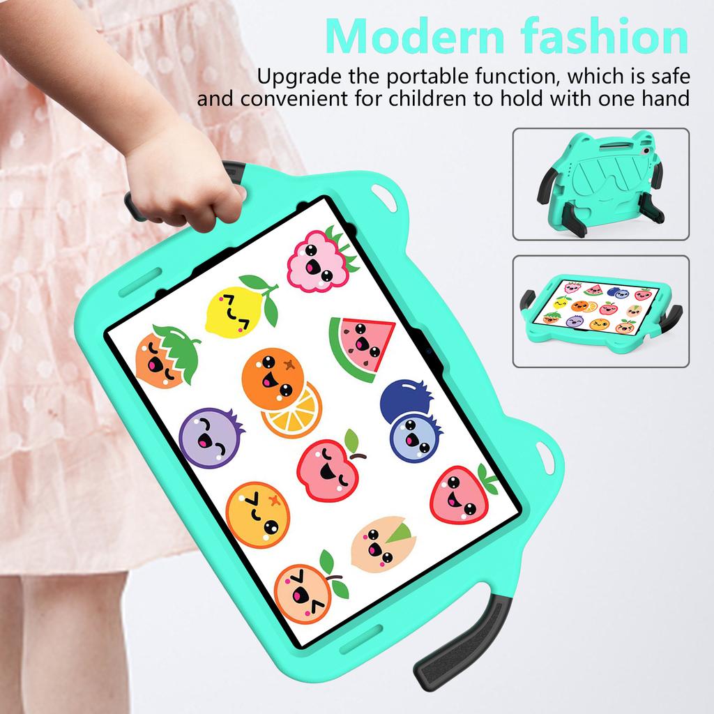 For iPad Air 11 (2025)/(2024) Case EVA + PC Protective Kickstand Tablet Cover Child-Friendly